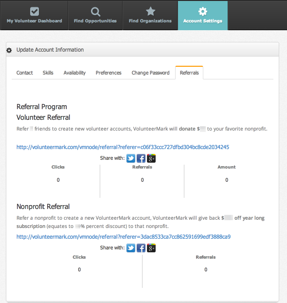Refer a friend Refer a friend screenshot